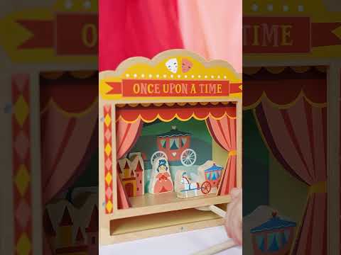 Video of the Once Upon a Time Wooden Theater set.