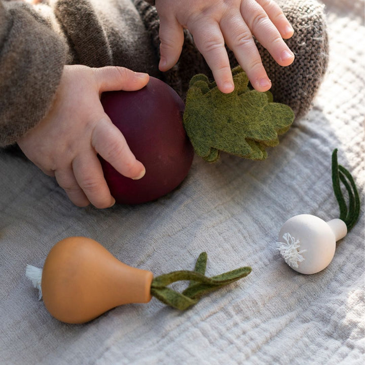 Sabo Vegetable Set Borscht- Wooden Play Toy Food- Bella Luna Toys