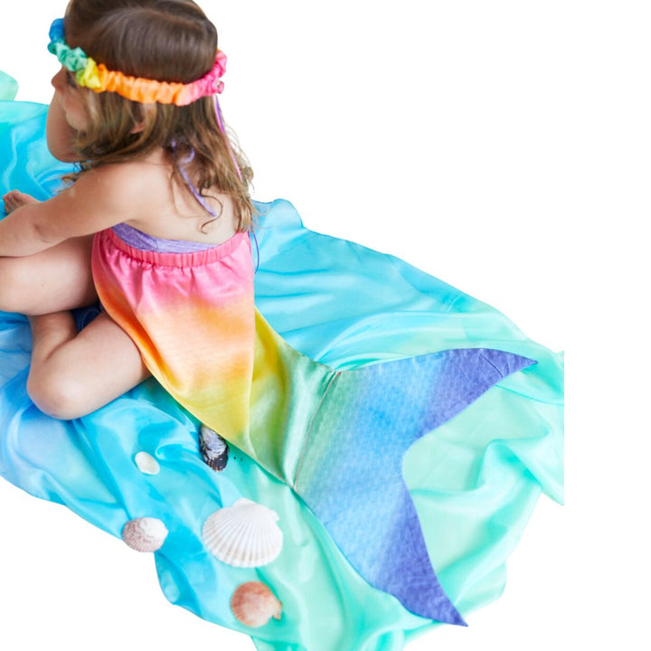 Sarahs Silks Rainbow Mermaid Tail- Costumes- Bella Luna Toys