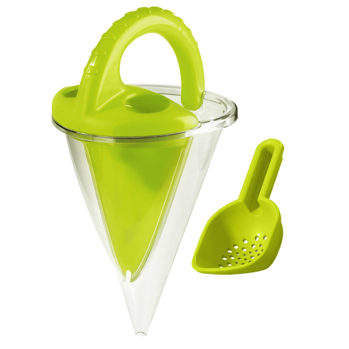 HABA Spilling Funnel XXL Sand and Water Mixing Toy with Sifting Scoop
