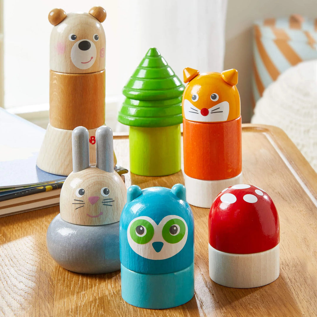 Forest Animals Wooden Stacking Toy HABA - Main Image