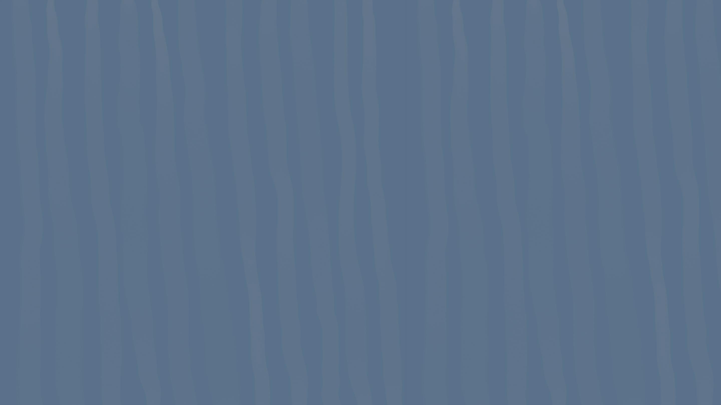 A striped blue background.