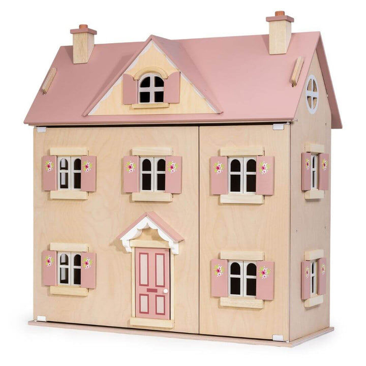 Tender Leaf Toys - Alouette House with a slight side angle against a white background - Bella Luna Toys
