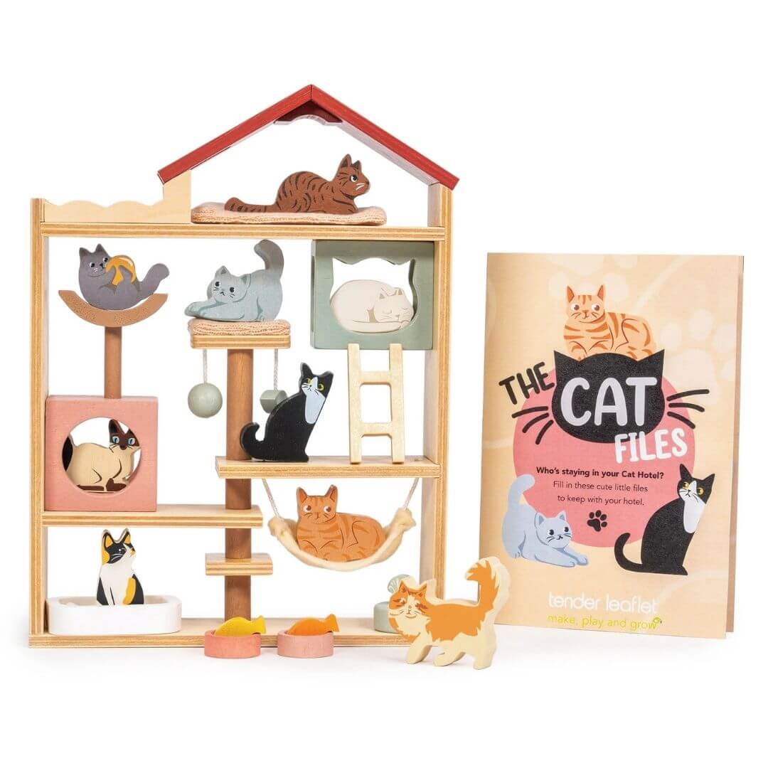 Tender Leaf Toys - Purrfect Stay Cat Hotel - Bella Luna Toys