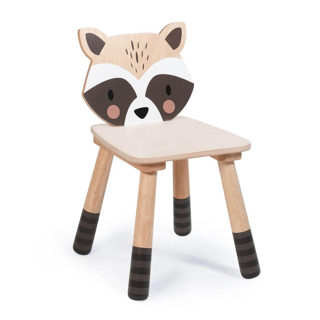 Tender Leaf Toys Wooden Raccoon Chair