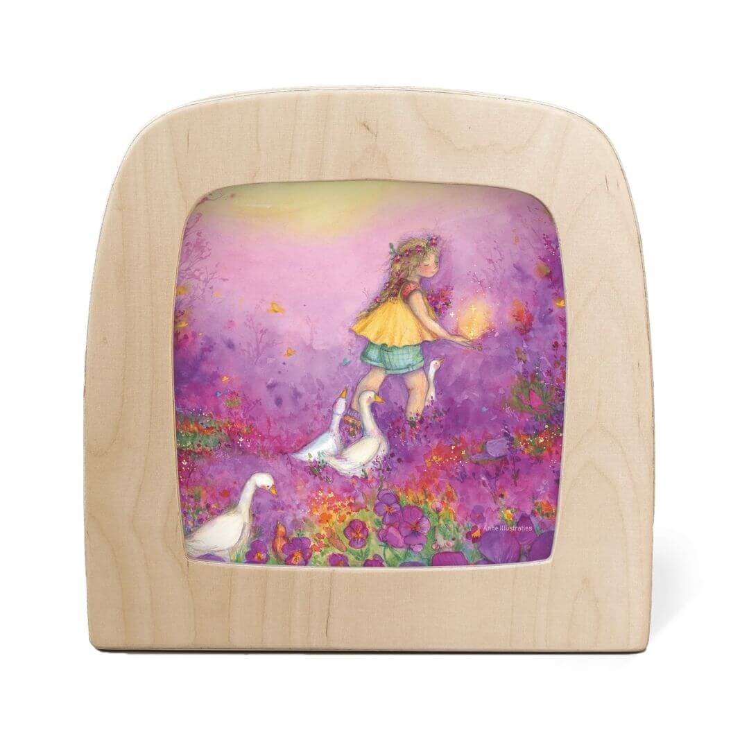 Night Light Transparency - Anne Illustrations' Artist Collection - 2026 - Little Goose Girl