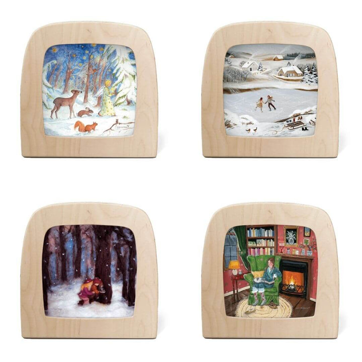 Winter transparency collection for the Toverlux Night Light.