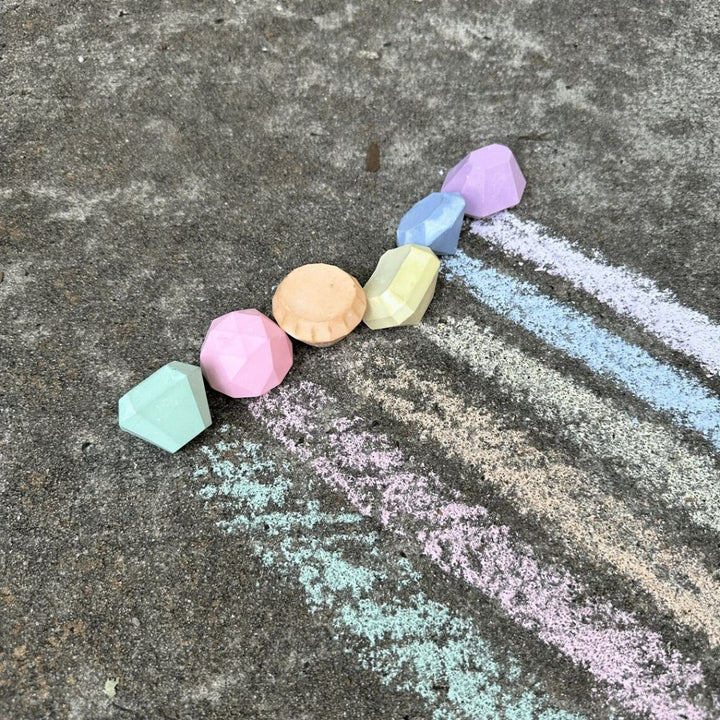 Gemstone Sidewalk Chalk - Twee - Bella Luna Toys