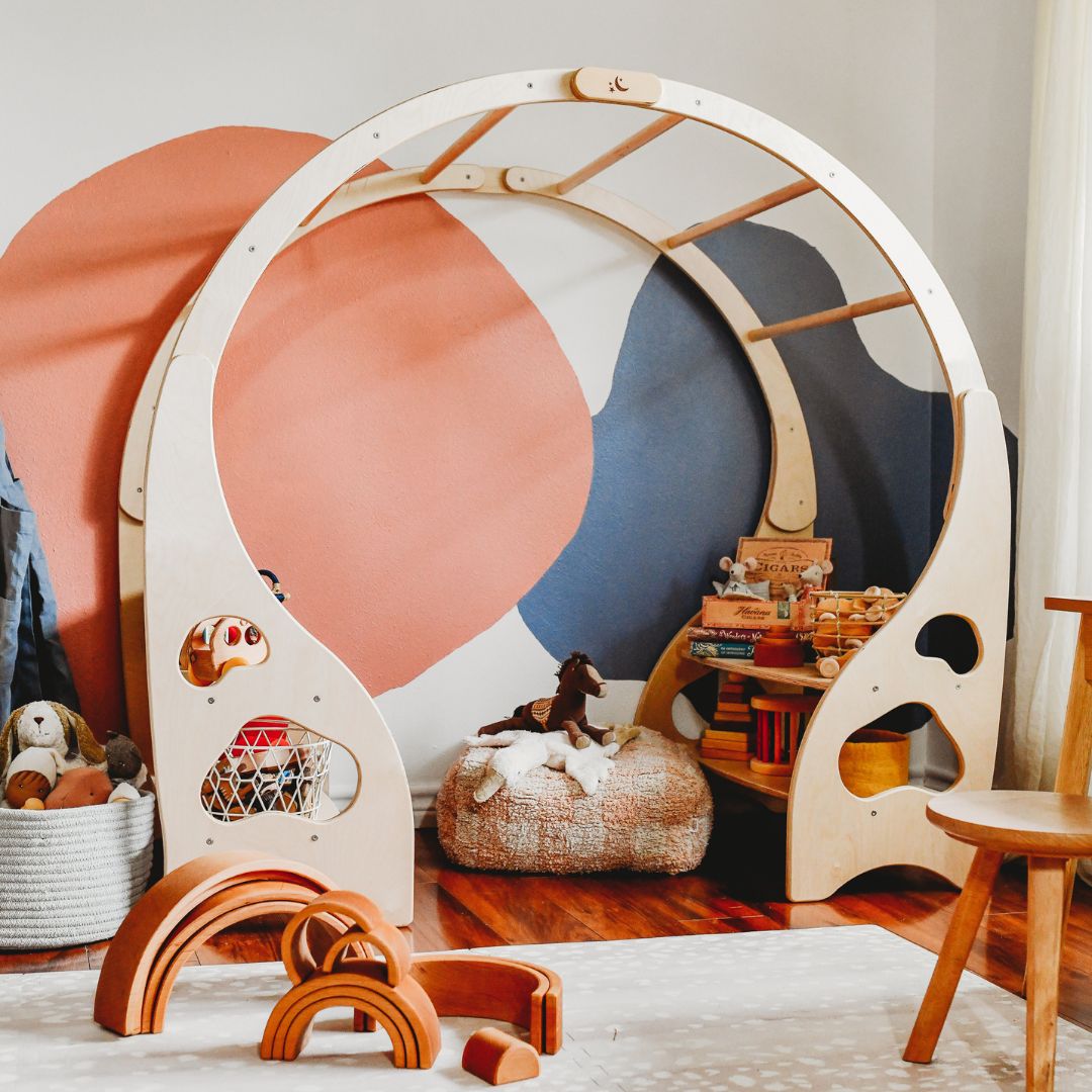 Bella Luna Toys Natural Waldorf Playstand