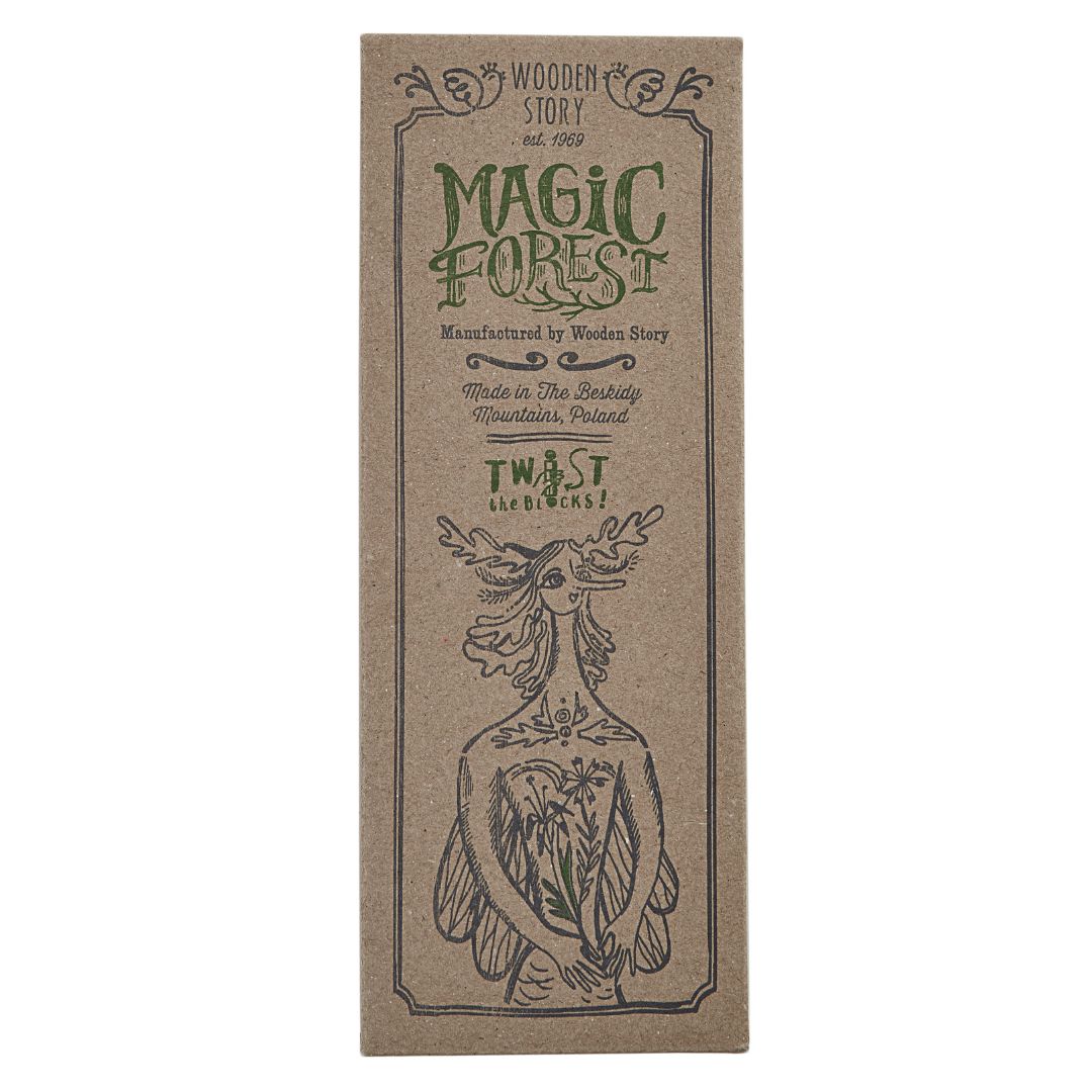 Wooden Story Twist The Blocks Magic Forest- Wooden Toys- Bella Luna Toys