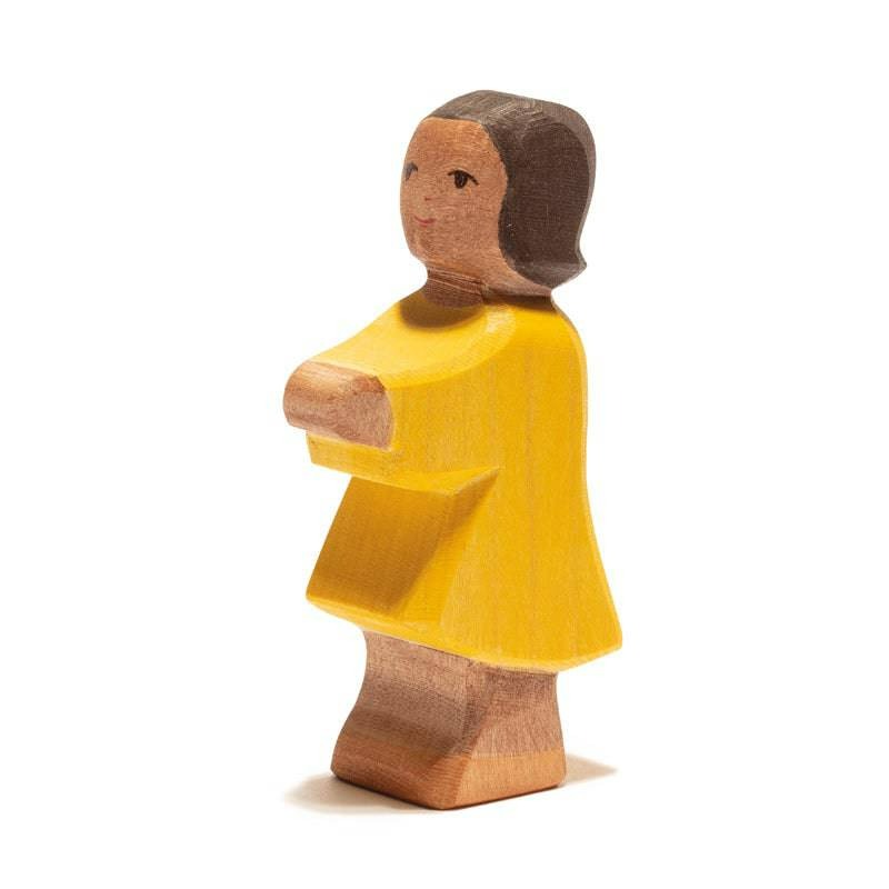 Ostheimer Daughter - Dark Skin - Wooden Figure | Bella Luna Toys