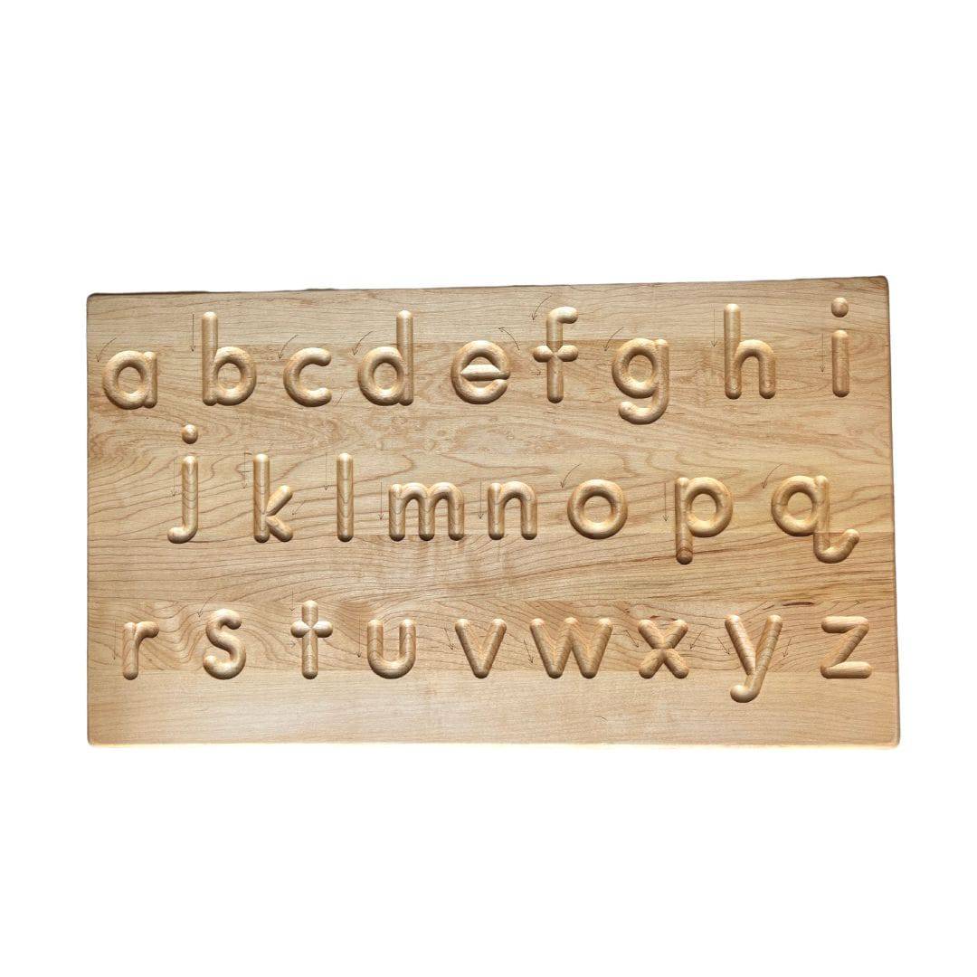 Mirus Toys - Reversible Montessori alphabet tracing board