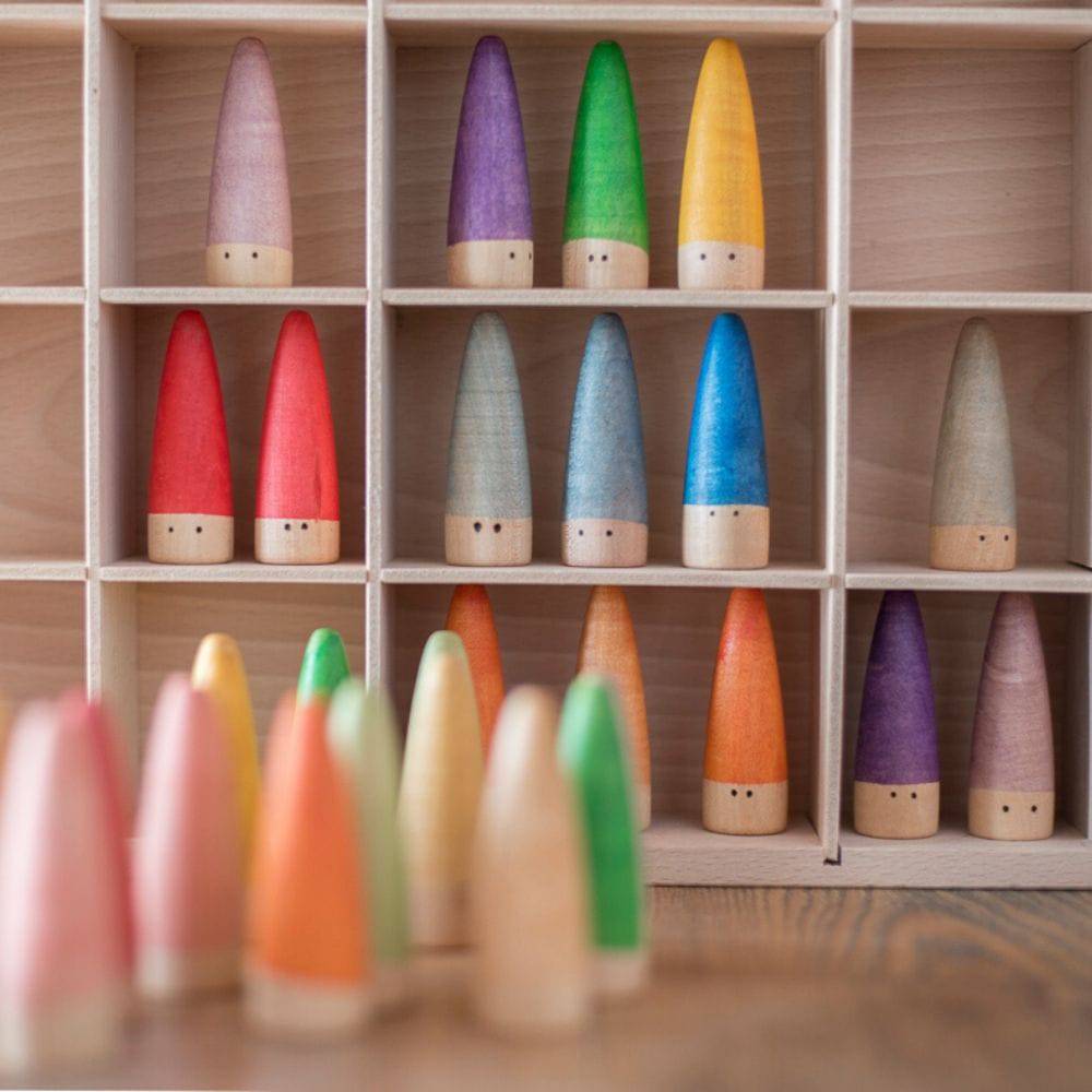 Grapat Stick Gnomes on Shelf - Bella Luna Toys