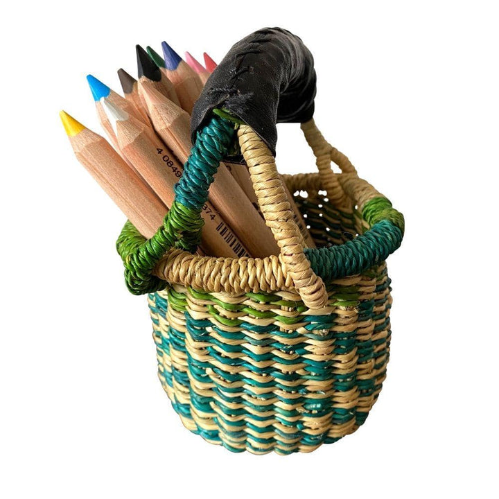 Mini Bolga Basket - Pencil Holder - Bella Luna Toys