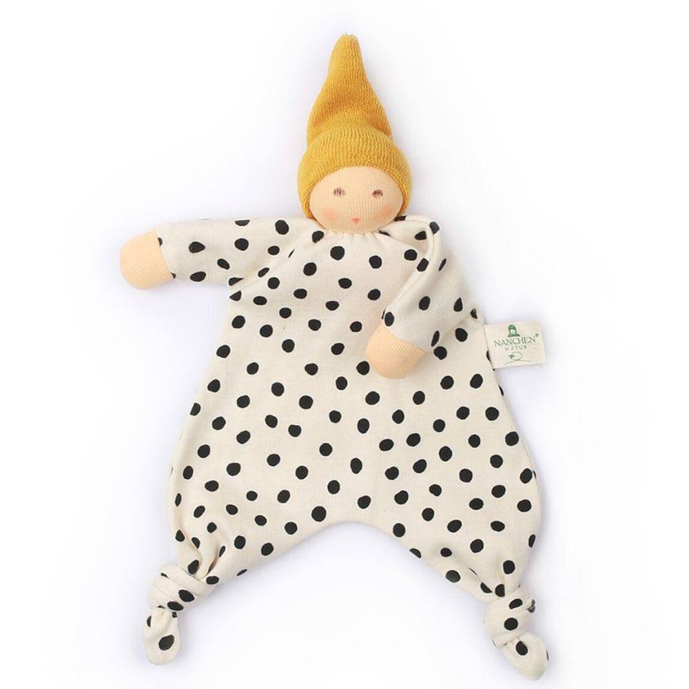 Nanchen - Organic Little Dot Blanket Doll (Multiple Colors) - Bella Luna Toys