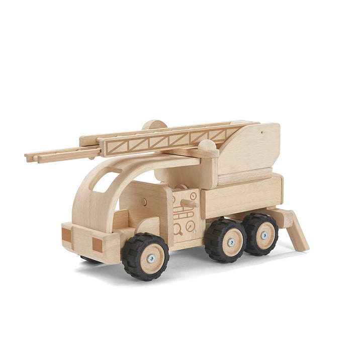 Plan Toys - Wooden Firetruck - Bella Luna Toys