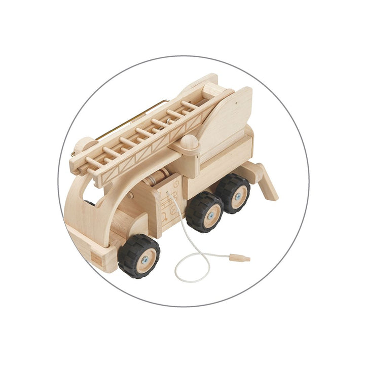 Plan Toys - Wooden Firetruck - Bella Luna Toys