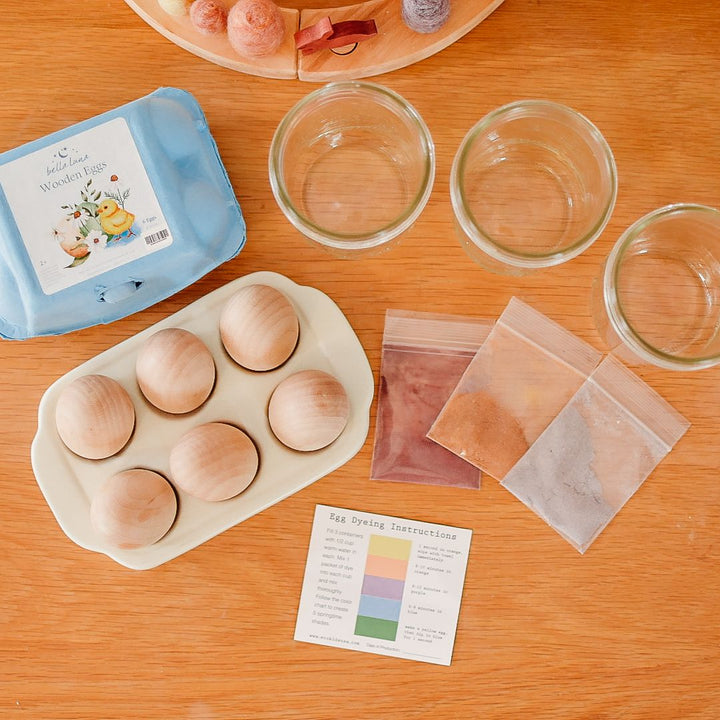 Eco-Kids, Eco-Eggs, Natural Egg Coloring Kit- Arts & Crafts- Bella Luna Toys