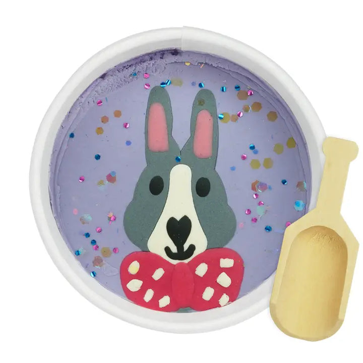 Land of Dough Bowtie Bunny Dough- Arts and Crafts- Bella Luna Toys