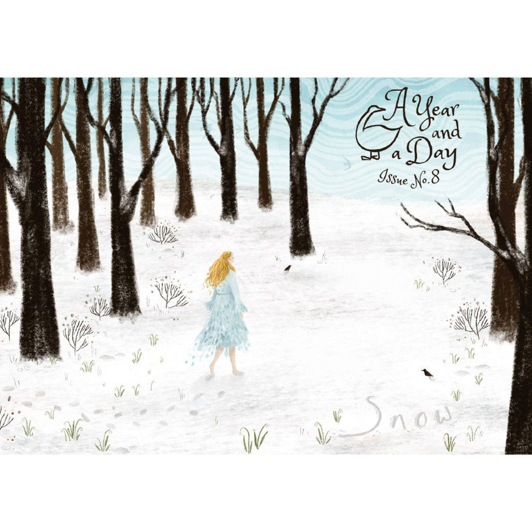 A Year and a Day Magazine Issue Number 8 "Snow" Cover | Bella Luna Toys