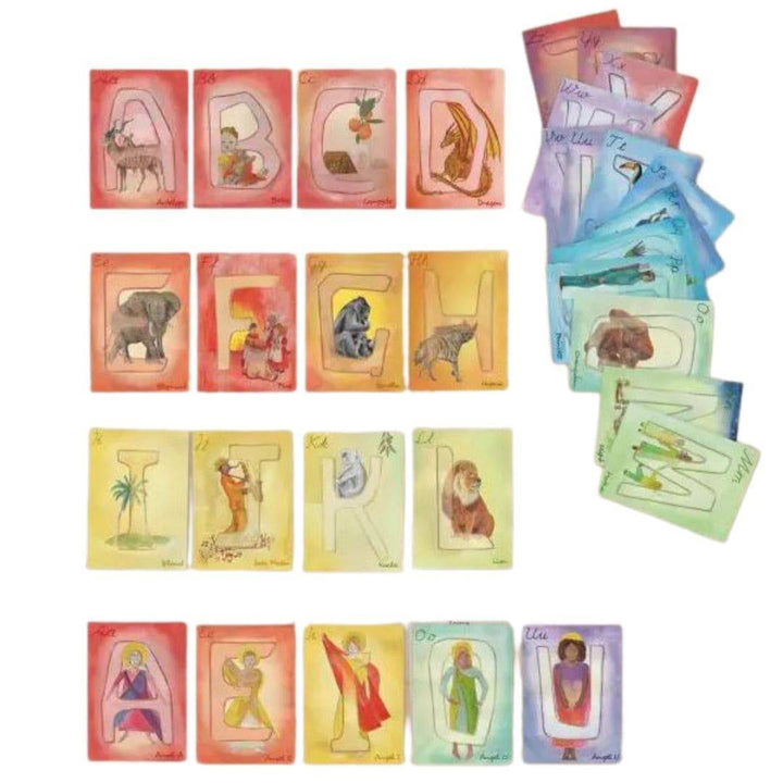Waldorf Family - Waldorf Alphabet Cards - Bella Luna Toys