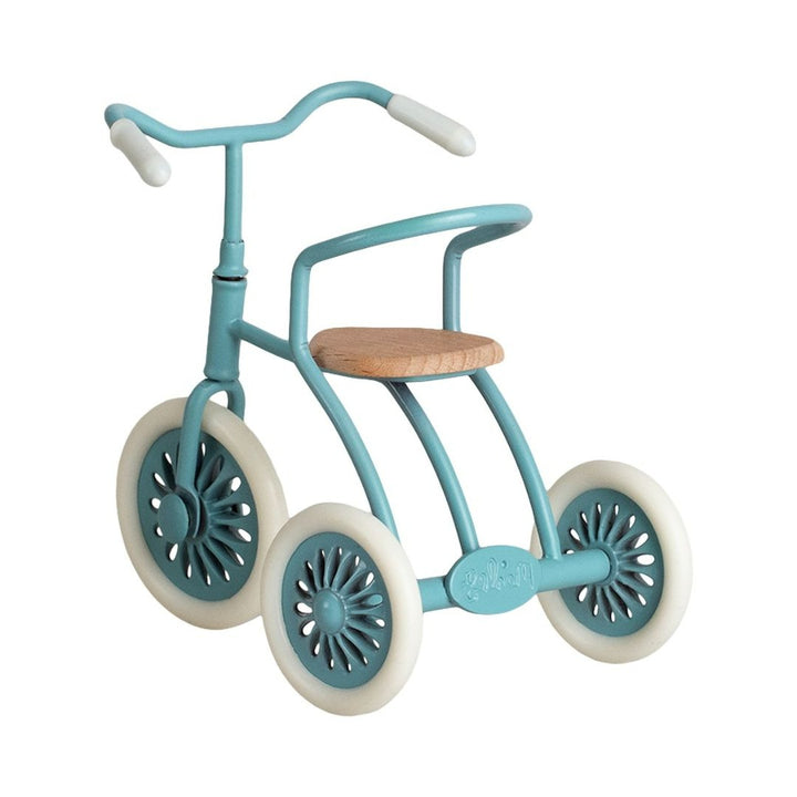 Maileg Petrol Blue Tricycle- Dollhouse accessories- Bella Luna Toys