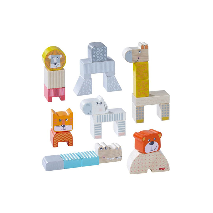 HABA Animal Parade Blocks- Board games and wooden toys- Bella Luna Toys