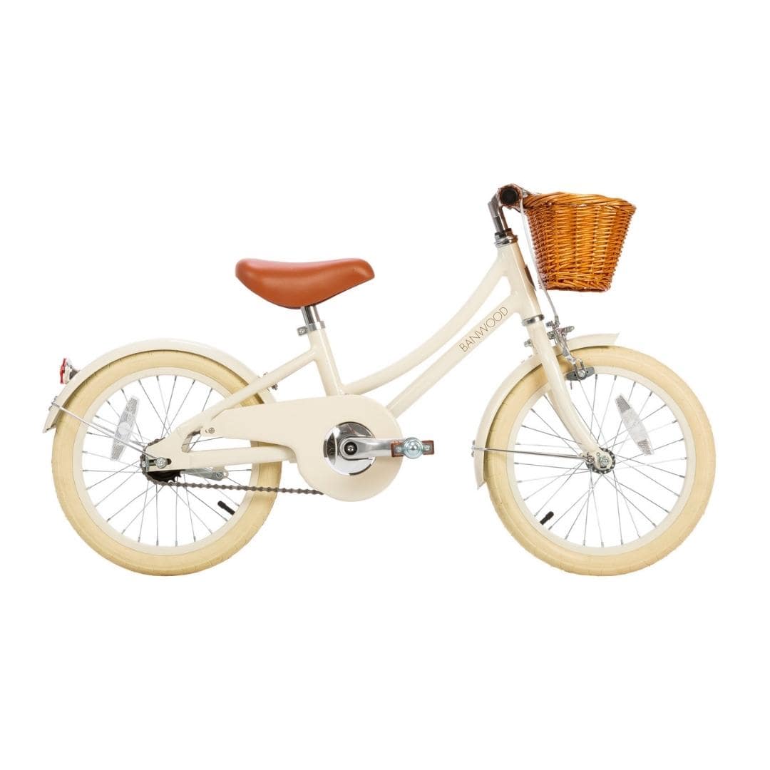 Banwood - Classic children's bike with pedals - cream