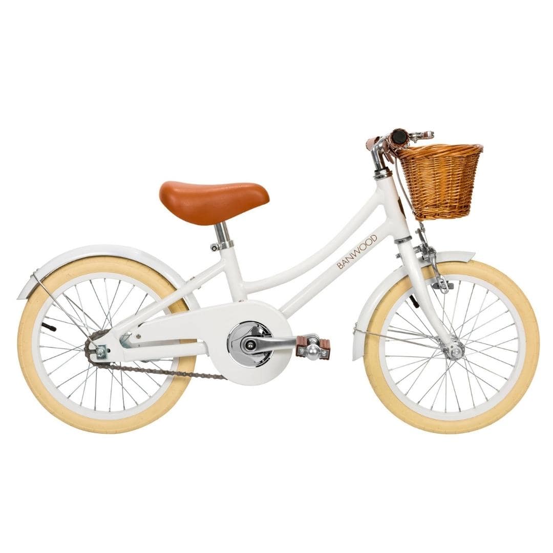 Banwood - Classic children's bike with pedals - White