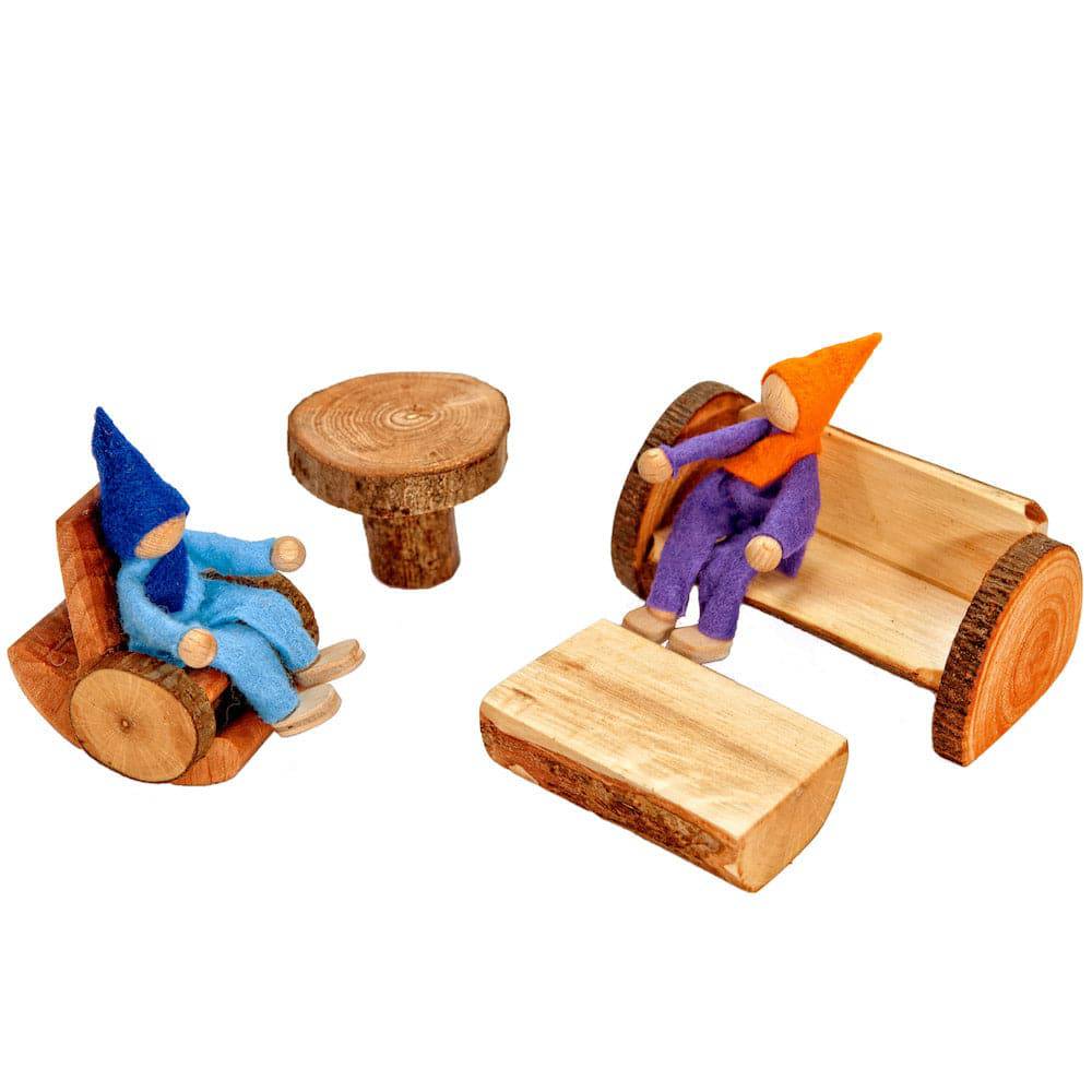 Magic Wooden Branch Fairy Dollhouse Furniture - Living Room - Bella Luna Toys