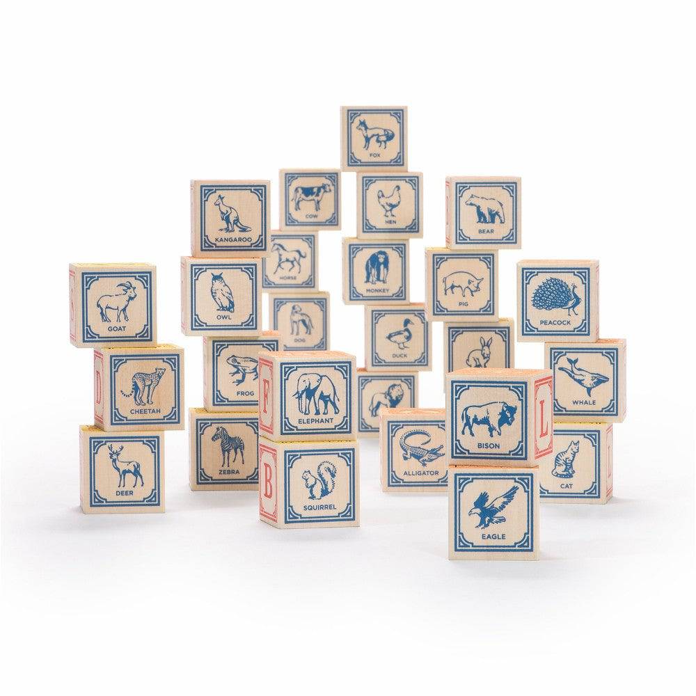 Uncle Goose - Classic Wooden Alphabet Blocks - Bella Luna Toys