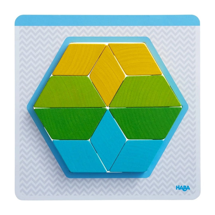 HABA Colorful Shapes Arranging Game- Games- Wooden Toys- Bella Luna Toys 