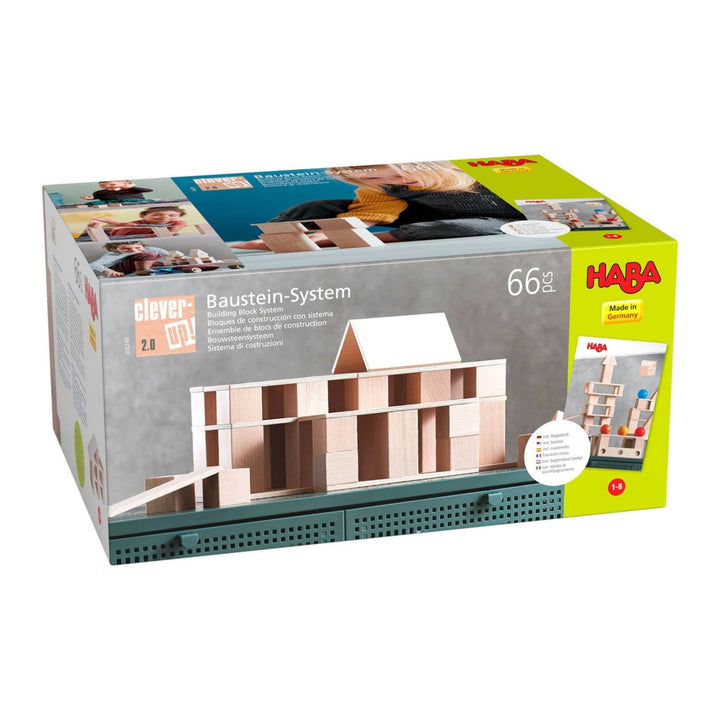 Haba - Clever Up! Unit Wooden Block Building System 2.0 - Bella Luna Toys