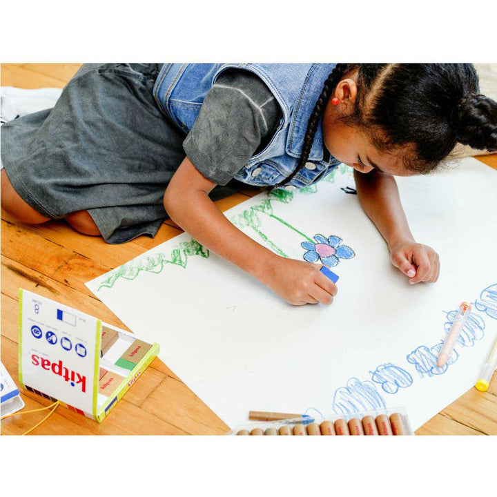 Kitpas Art Crayons Life Paper Floor | Bella Luna Toys