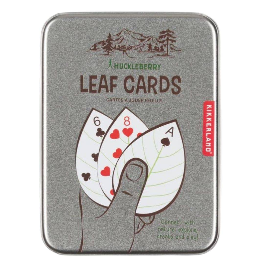 Leaf Cards in case