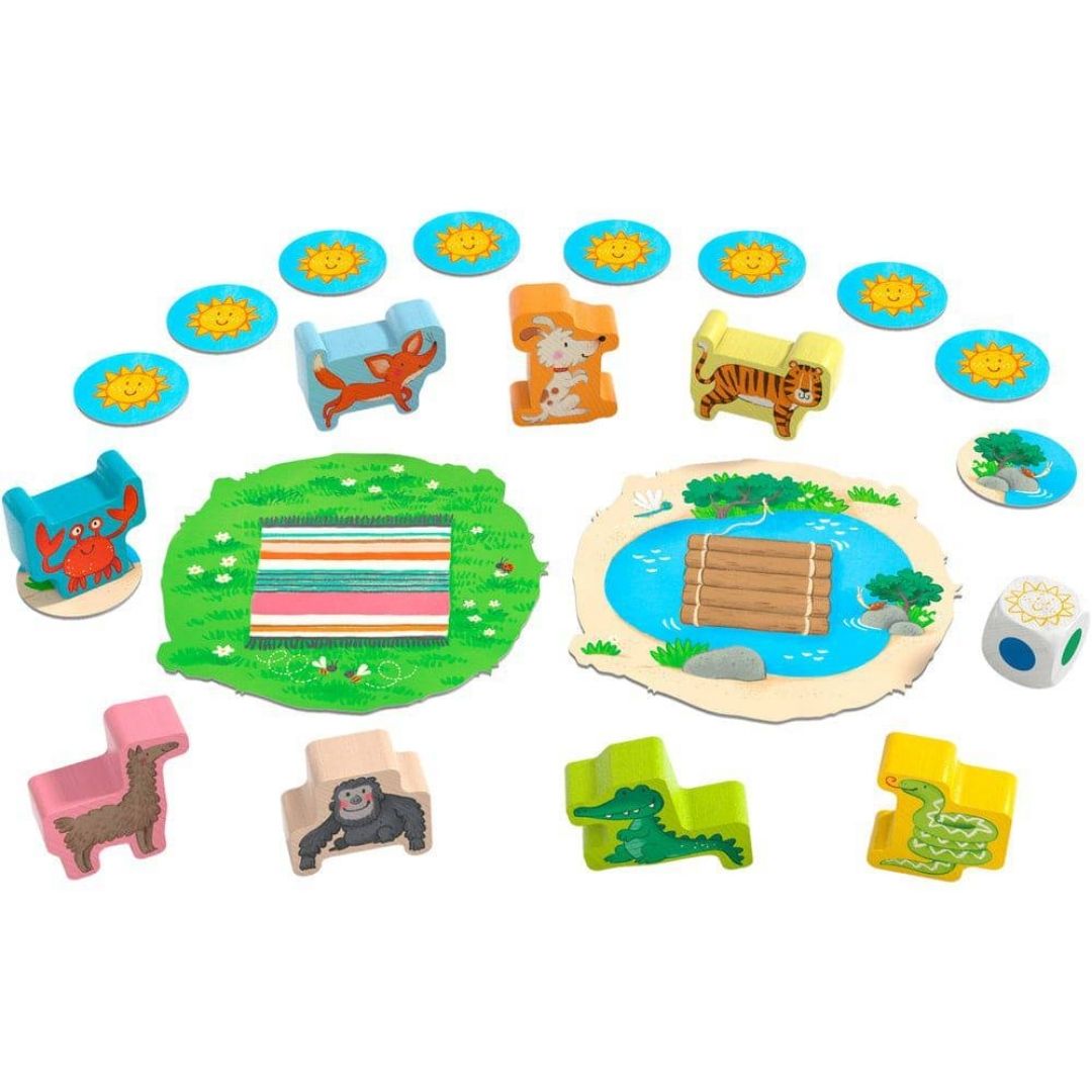 My Very First Games Animal Upon Animal Junior- Board games- Wooden toys- Bella Luna Toys