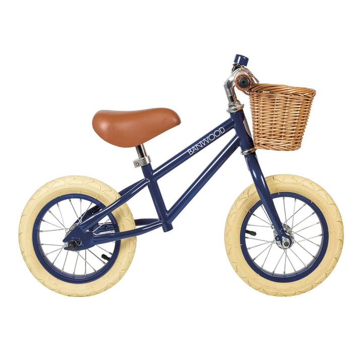 Banwood First Go Balance Bike - Straight  Navy - Bella Luna Toys