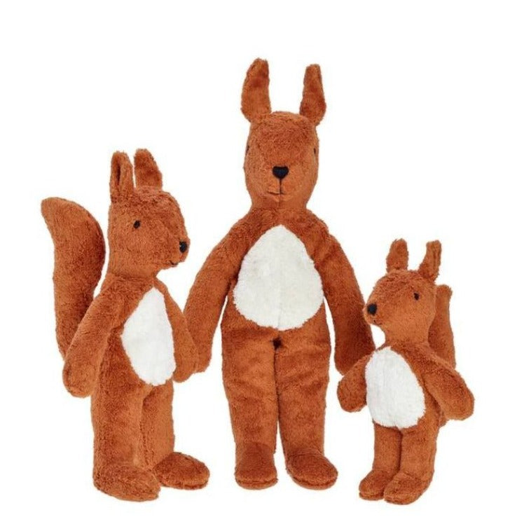 Senger Squirrel- Stuffed Animals- Family of squirrels- Bella Luna Toys 