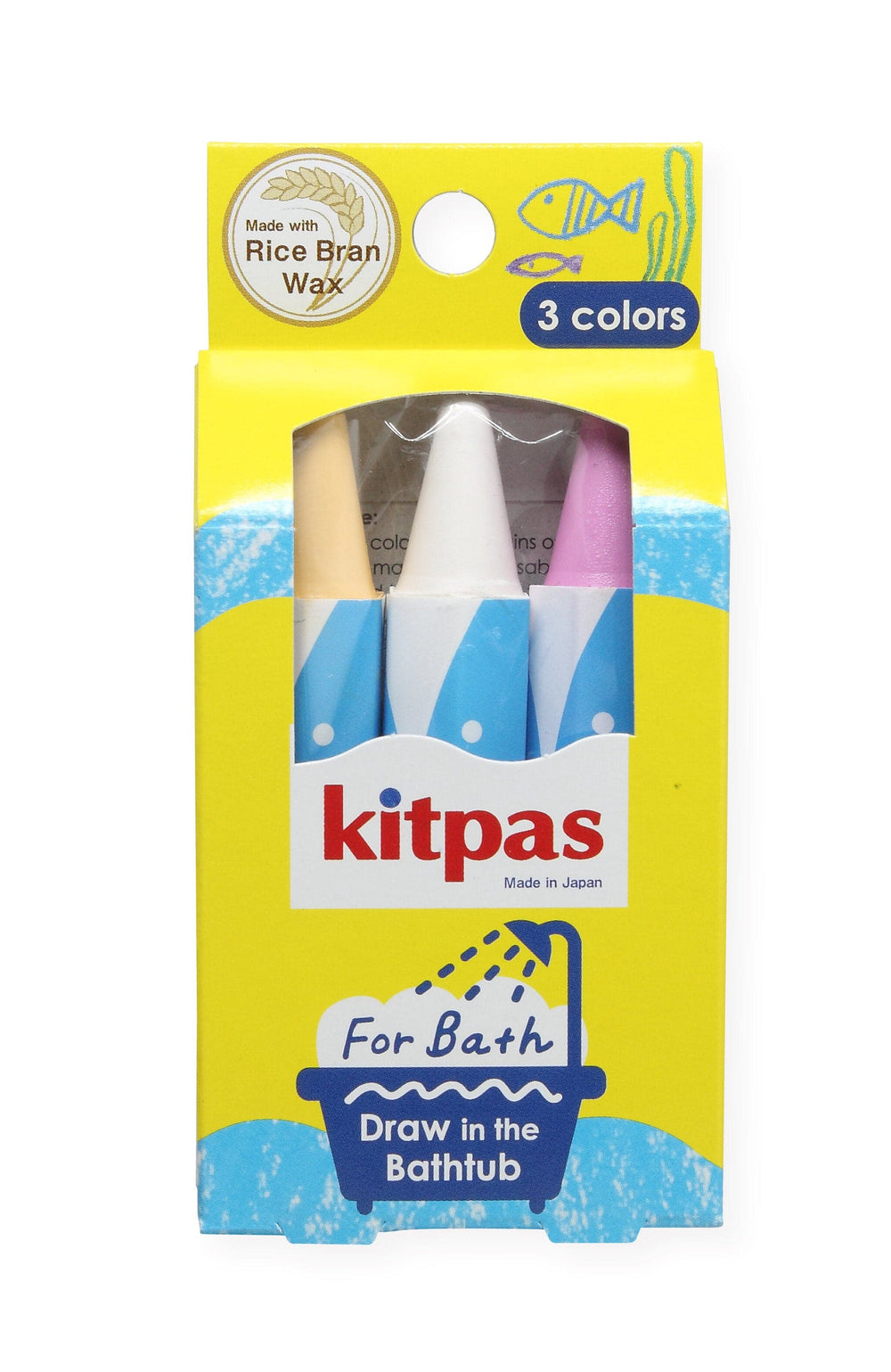 Focus America Corporation - Kitpas Bath Crayons - Bella Luna Toys