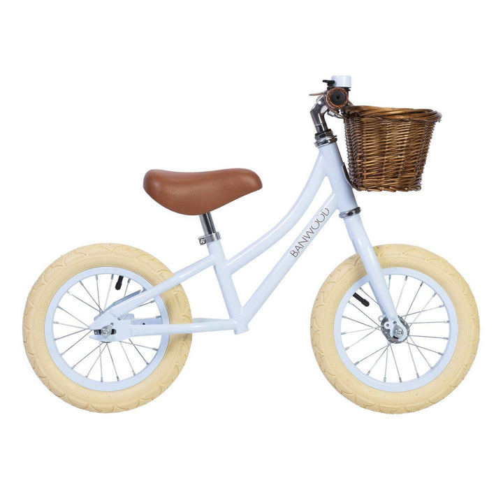 Banwood First Go Balance Bike - Curved Bar Sky Blue - Bella Luna Toys