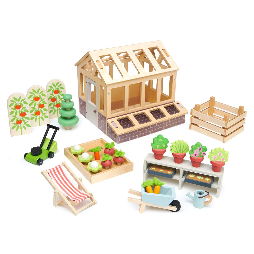 Tender Leaf - Greenhouse and Garden Set - Bella Luna Toys