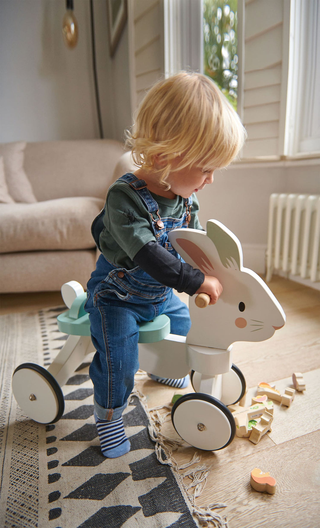 Tender Leaf - Running Rabbit Ride On - Bella Luna Toys