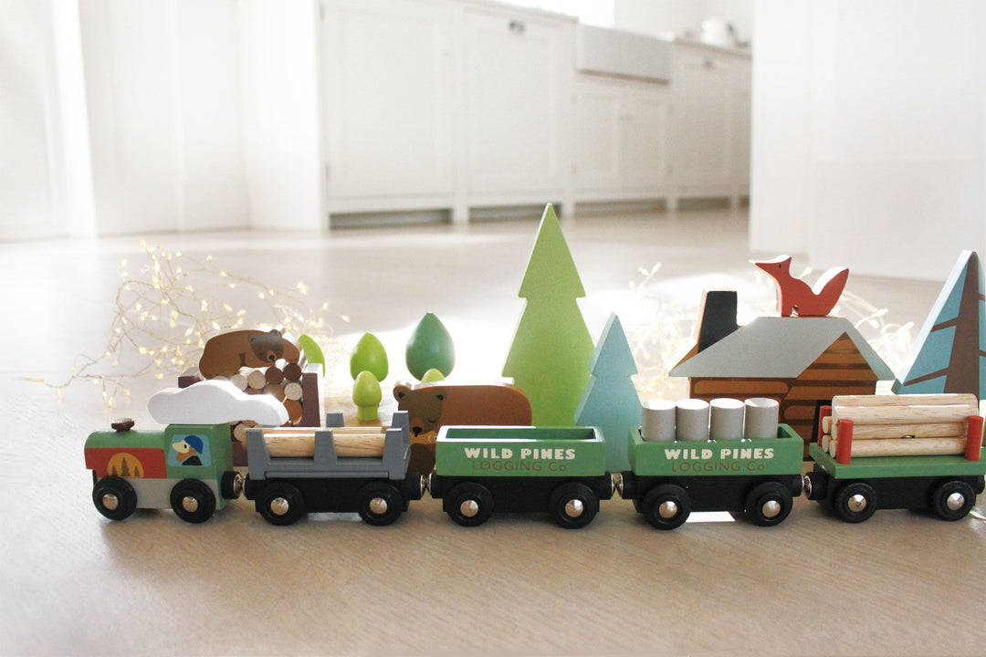 Tender Leaf - Wild Pines Train Set - Bella Luna Toys