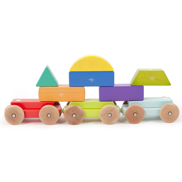 Tegu - Magnetic Shape Train - Bella Luna Toys
