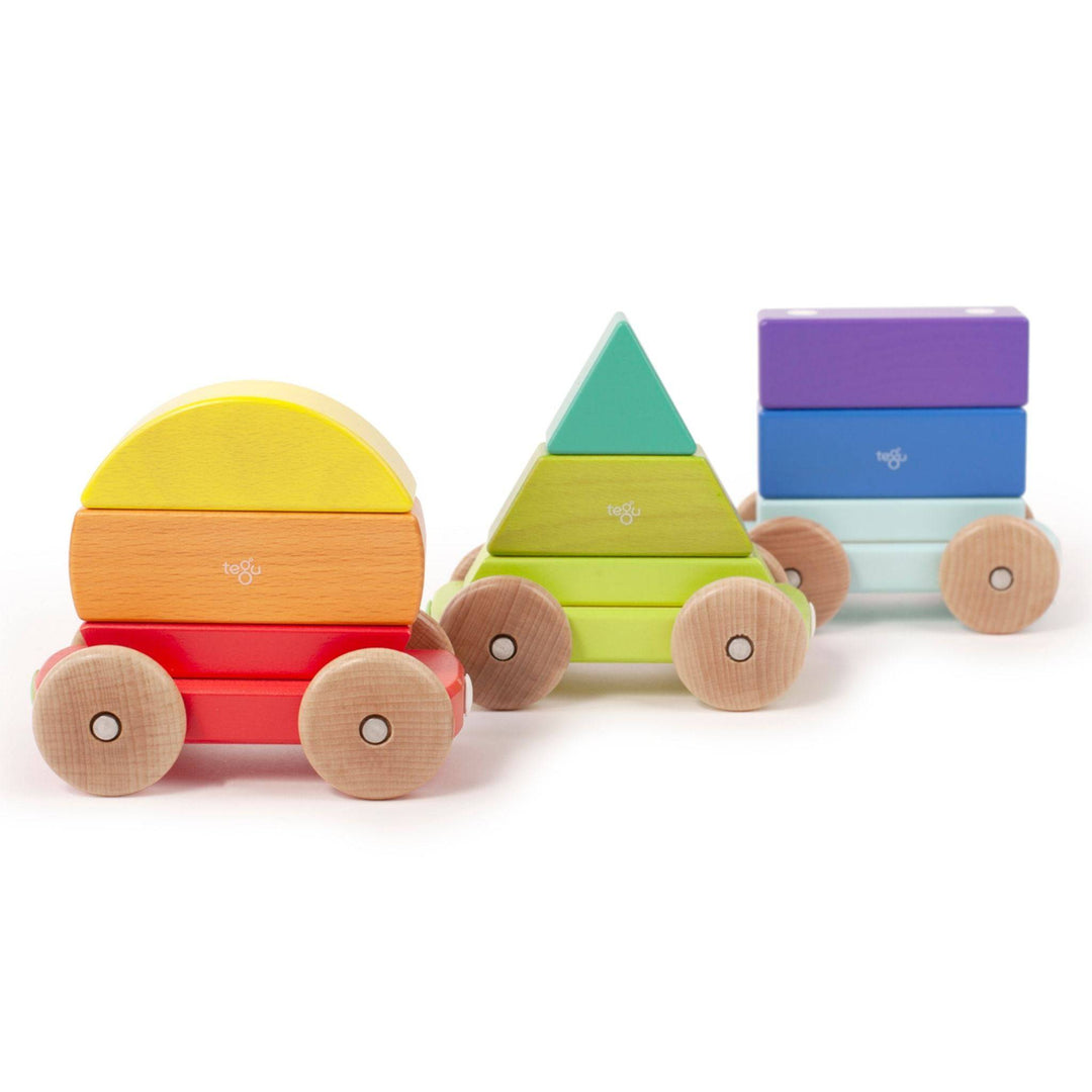 Tegu - Magnetic Shape Train - Bella Luna Toys