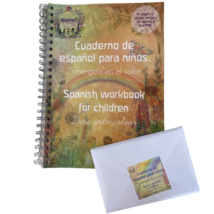 Waldorf Family- Spanish Workbook for Children- Bella Luna Toys