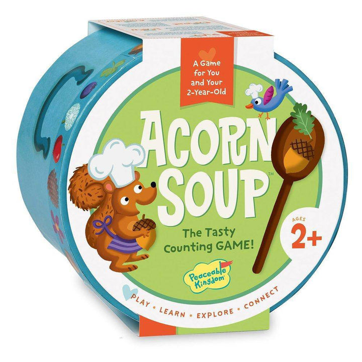 Peaceable Kingdom Acorn Soup Counting Game - Bella Luna Toys