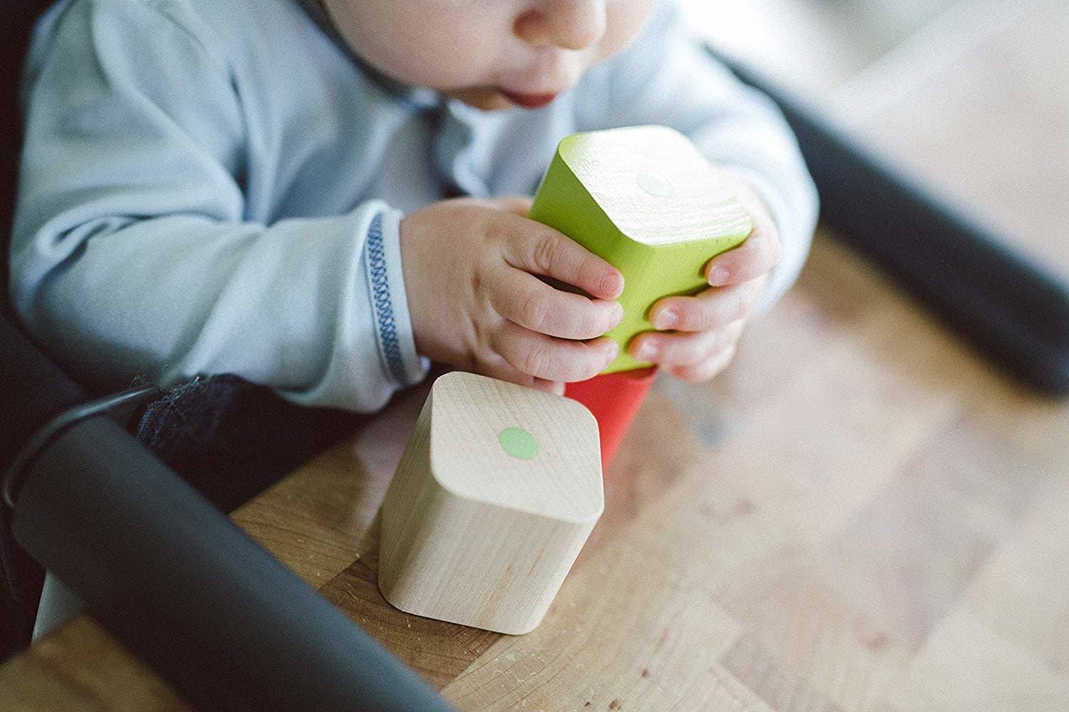 Tegu Baby's First Magnetic Blocks - 6-Piece Set