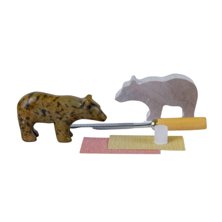 Studiostone Creative - Soapstone Carving Kit - Materials - Bella Luna Toys