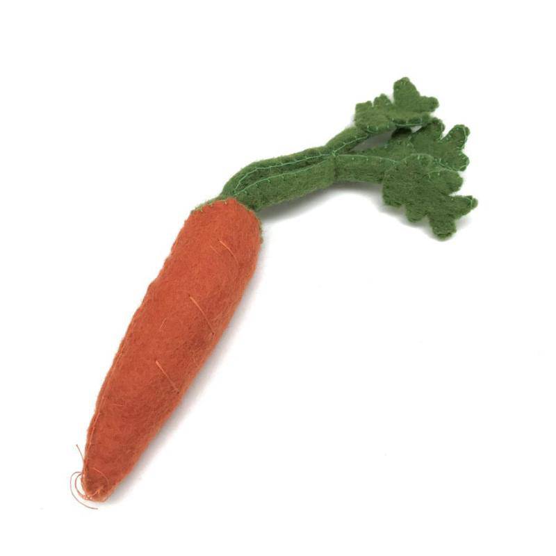 Felt Carrot - Easter Toy Carrot - Play Food - Bella Luna Toys  